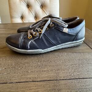 Josef Seibel Women's Size US 7-7.5 EU 38 Dany 59 Blue Jeans Lace Up Sneaker NEW
